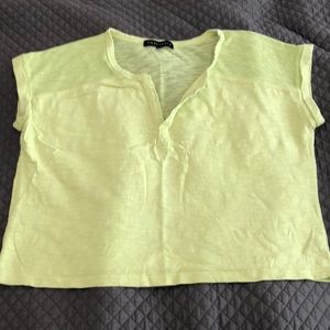 Yellow/green top